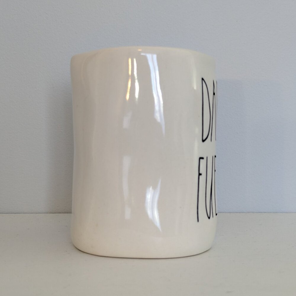 Rae Dunn by Magenta "Dad Fuel" white Ceramic Mug - Picture 5 of 10
